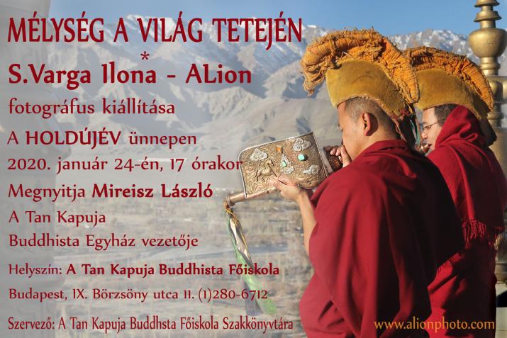 Új nagykiállításom A Tan Kapuja Buddhista Főiskolán